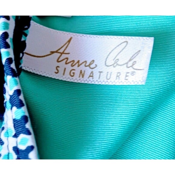 Anne Cole Signature Women’s Size 10 Tropical Print 1 One Pc Monokini Swimsuit - Picture 5 of 6